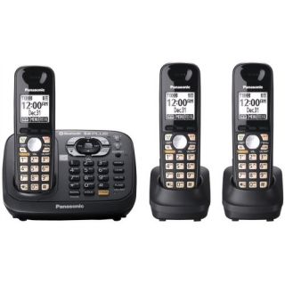  KX TG6583T DECT 6.0 PLUS Link to Cell Bluetooth Cordless Phone 3 Set