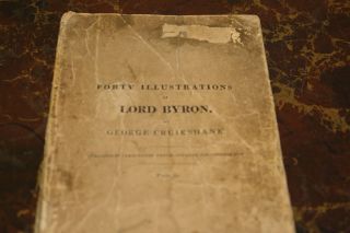  Book Forty Illustrations of Lord Byron by George Cruikshank