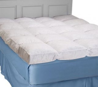Northern Nights Uncrushable 4 Gusset King Featherbed with Cover