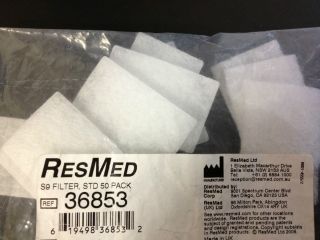 Resmed S9 Filters 12 Pack for CPAP Vpap Auto Supplies