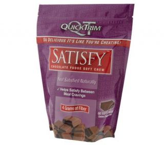 QuickTrim (60) Satisfy Chocolate Fiber Chews —