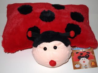 Lady Bug Cuddlee Pet Plush Pillow Stuffed Animal