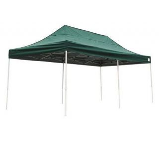 ShelterLogic 10x20 Straight Leg Pop up Canopy &Roller Bag —