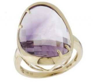 00 ct tw Faceted Wave Cut Gemstone Ring 14K Gold   J151614