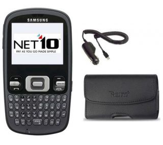 Samsung R355C NET 10 with 300 Mins for 60 Days, Case & Car Charger 