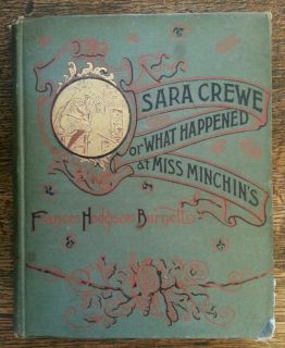 Frances Hodgson Burnett Sara Crewe 1888 1st Edition