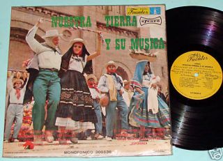 Nuestra Tierra Su Musica Colombia Cumbia VG Stereo LP
