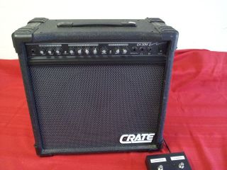 Crate GX 30M Guitar Amp and Footswitch EC