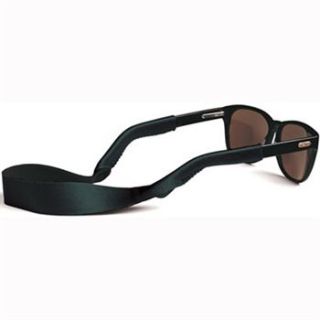 Croakies Sunglasses Neck Strap Holder   Black