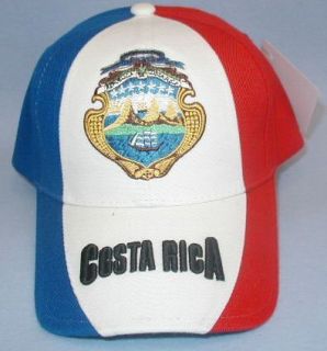  Costa Rica Soccer Cap Hat Brand New