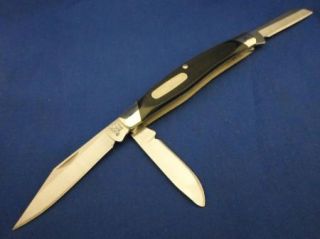 Buck 301BKS Stockman Black 3 Blade Pocket Knife USA New