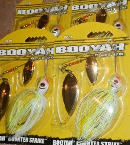 Booyah Counter Strike 1 2oz Spinnerbait Fishing Lures New T Js