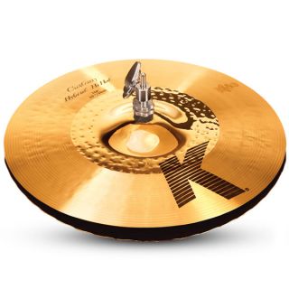  13 1 4 K Custom Hybrid Hi Hat Pair Cast Bronze Cymbals Brand