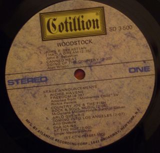  Country Joe McDonald, Sly & The Family Stone, The Who, Joe Cocker and