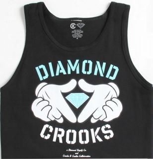 Diamond Supply Crooks and Castles Collaboration Tank Top Size M Collab