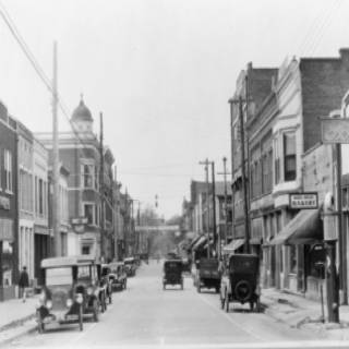 Early 1900s Photo Kentucky Cynthiana Street Scene in Business District