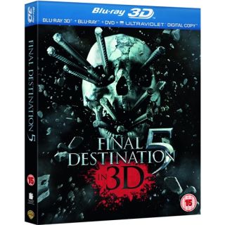 Final Destination 5 3D Triple Play Blu Ray Disc DVD Digital Copy New