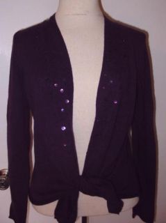 Cynthia Rowley Cashmere Cardigan Sweater Sz M NWTG $295