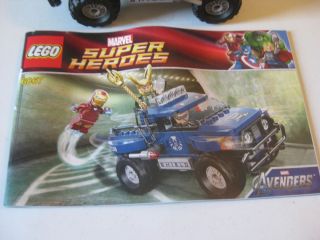 Lego 6867 Shield Truck Cosmic Cube Escape Truck Only with Instructions
