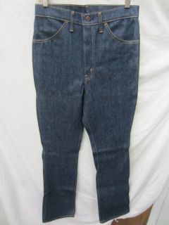 VTG Cowden Dead Stock US Made Jeans With Talon42 Zipper 30x34