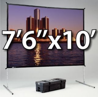 Da Lite Fast Fold Deluxe 76x10 with Da Mat Front Projection Surface