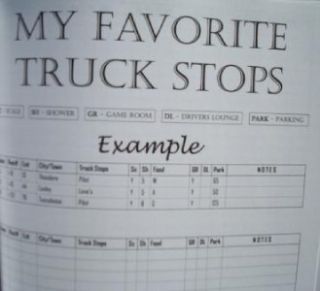 trucker s daily planner organizer for drivers