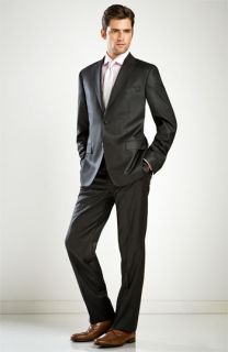 Versace Collection Suit & BOSS Black Dress Shirt