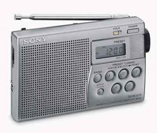 SONY ICF M260 AM/FM Digital Tuning Portable Radio in Silver