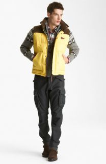 Gant by Michael Bastian Down Vest, Zip Sweater, Flannel Shirt & Slim Fit Cargo Pants