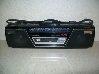 Panasonic RX FM14 Portable Stereo Boombox~AM/FM/ Cassette