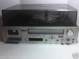 MORSE ELECTROPHONIC MODEL 7800 AM FM RECEIVER 8 TRACK PLAYER RECORDER