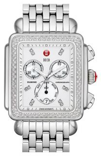 MICHELE Deco XL Diamond Customizable Watch