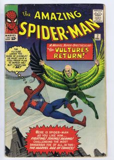 Amazing Spider Man #7 Marvel Pub 1963