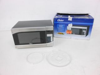 Oster Am980ss 0.9 Cubic Foot, 900 Watt Countertop Microwave Oven