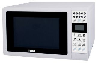 New RCA RMW742 0 7 Cubic Feet Microwave Oven White 
