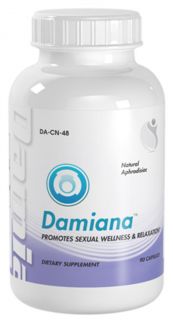 Bottle Damiana Sexual Wellness & Relaxation 900mg 90Ct ED Turnera