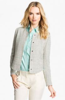 Theory Kielha Crop Tweed Jacket (Online Exclusive)