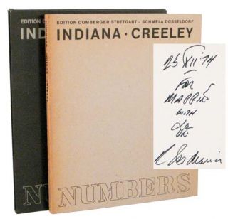 Robert Indiana Robert Creeley Numbers Signed Limited