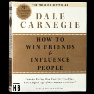 New How to Win Friends and Influence People 75th Anniversary 10 CDs