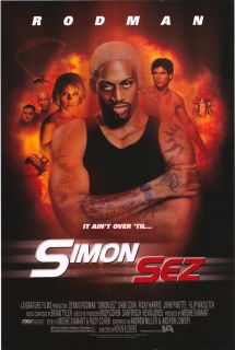 Simon SEZ Movie Poster Dennis Rodman Basketball Dude