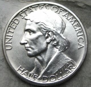 1935 34 D Daniel Boone Commem Gem BU Low Mintage