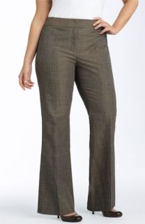 Kenneth Cole New York Amanda Linen Trousers (Plus)