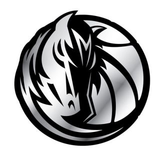 Dallas Mavericks Logo NBA Chrome Car Auto Emblem Mavs