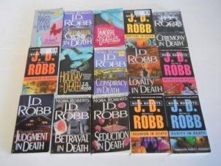  Robb in Death Series Eve Dallas Books Paranormal Nora Roberts