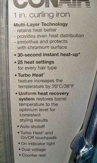Conair 1 Instant Heat HOT STICKS Curling Iron   CD87WCS   New