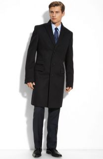 BOSS Black Greenwich Wool & Cashmere Overcoat