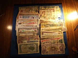 World Currency Collection 100 Different Banknotes