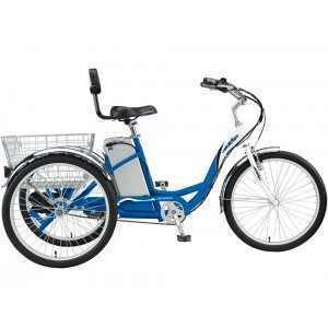 CURRIE TECH ELECTRIC BIKE eZIP TRICRUISER BLUE