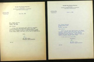Amy Bull Crist Montgomery Orange County NY 1954 Letters