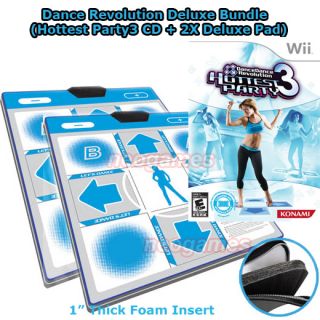 dance dance revolution hottest party3 deluxe bundle for wii